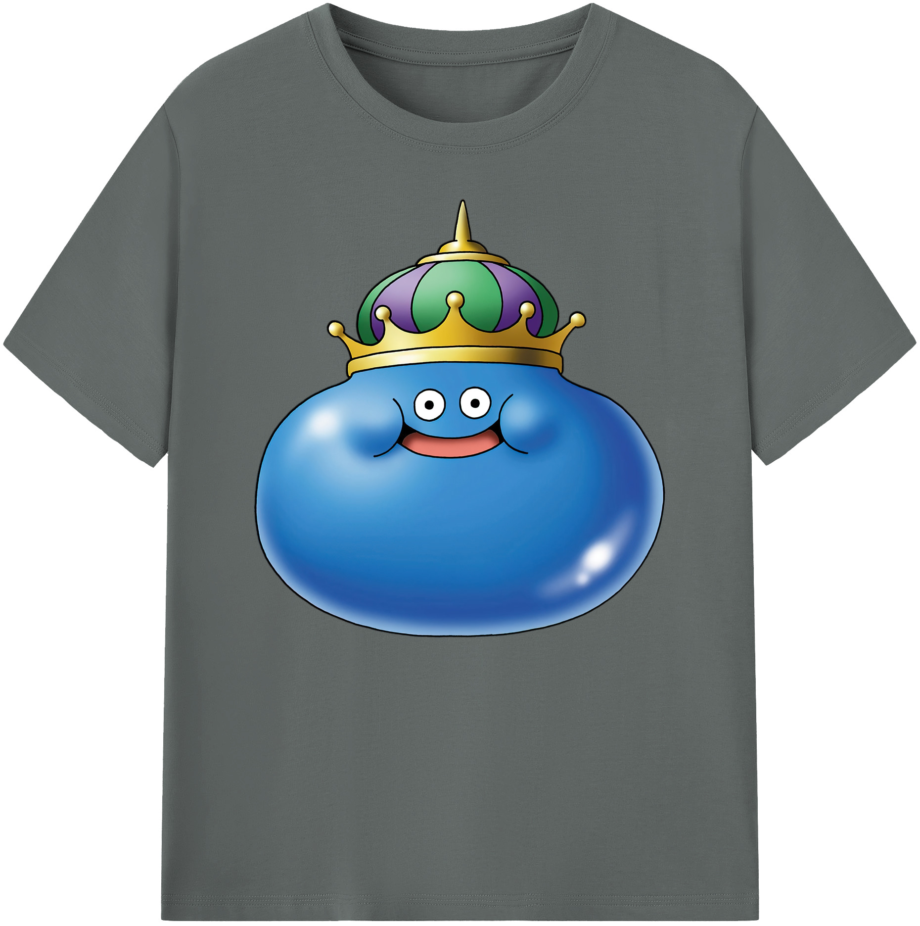 （画像用） ドラゴンクエスト Doragon Kuesuto Dragon Quest 綿100％ メンズ半袖Tシャツ｜肌触りやわらか＆通気性